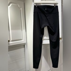 Lululemon leggings, like new black size 12